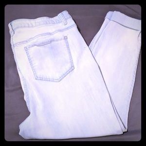 Plus Size Light Blue Jeans